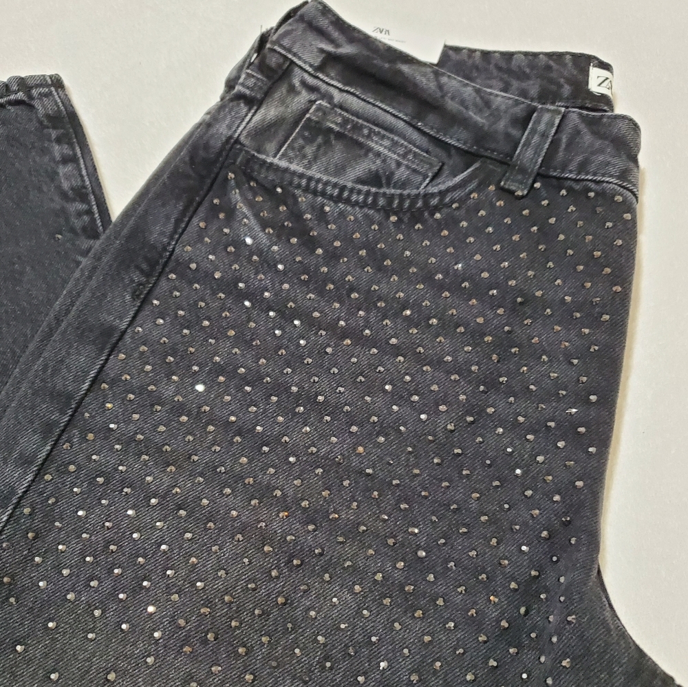 The Slim With Rhinestone Jeans Size 6 - Picture 9 of 11